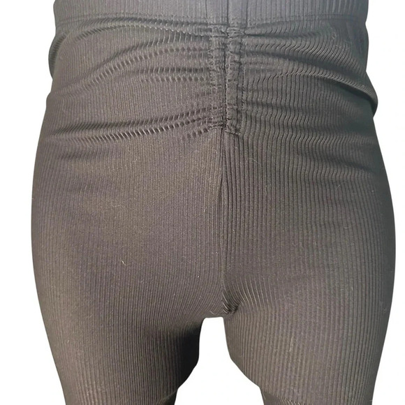 Black textured Rue21 Flare pants (F2) - Picture 3 of 6